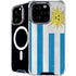 Uraguay Flag Distressed iPhone 16 Pro MagSafe Case
